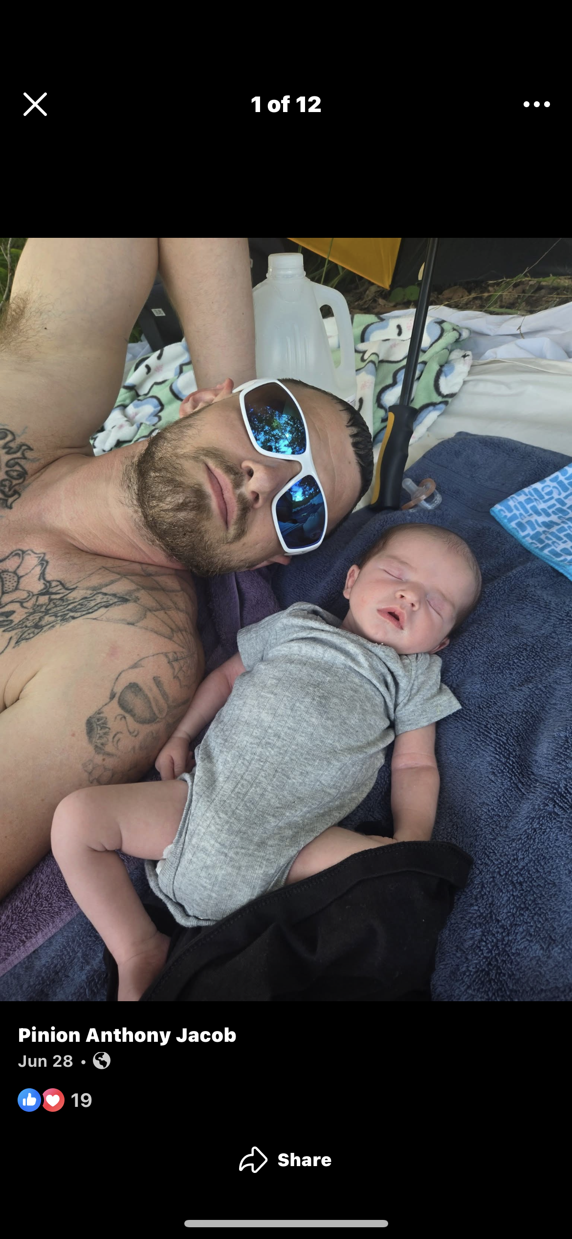 Community Grieves With Pinion Anthony Jacob After the Loss of His Infant Son in Clarksburg, West Virginia